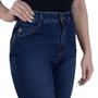 Imagem de Calça Feminina Lado Avesso Jeans New Straight Stone - L12505