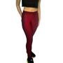 Imagem de Calça Feminina Legging Elástico Lisa Suplex Pp ao Plus Size