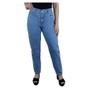 Imagem de Calça Feminina Ouzzare Jeans Mom Azul Claro - ZZ806