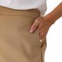 Imagem de Calça Feminina Pantalona Com Elastico Alfaiataria Elegante 