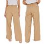 Imagem de Calça Feminina Pantalona Com Elastico Alfaiataria Elegante 