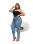 Imagem de Calça Feminina Plus Size Com Elastano