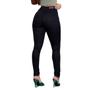 Imagem de Calça Feminina Sarja Skinny Preta Lavagem Premium Tendência Luxo Levanta Bumbum