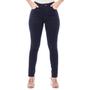 Imagem de Calça Feminina Skinny Jeans Sarja Com Elastano Ajusta Ao Corpo Costura Reforçada Estilo E Conforto