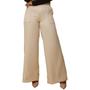 Imagem de Calça Feminina Wide Leg Pantalona Alfaiataria Casual Moderna