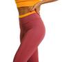Imagem de Calça fitness academia rose com detalhes laranja