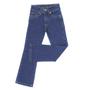 Imagem de Calça Flare Infantil Feminina Azul com Elastano Dock's 33058