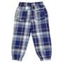 Imagem de Calça Infantil Look Jeans Jogger Xadrez Azul