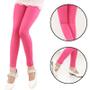 Imagem de Calça Infantil Menina Legging ROSA PINK Blogueirinha Mini Diva Tecido Cirrê