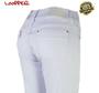 Imagem de Calça Jeans Branca Loper Cós Anatômico Perfeita P/ Uniformes