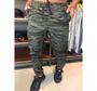 Imagem de Calça Jeans Camuflada Masculina Jogger Com Punho Elástico - Espaço CK!