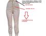 Imagem de Calça Jeans Capri Pantacourt Colorida C/Laycra Cintura Alta  Muito Mais Jeans 362