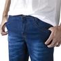 Imagem de Calça Jeans Casual Autem Originals com Zíper e Detalhe em Lavagem Clara