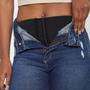 Imagem de Calça Jeans Cigarrete Sawary Super Lpo Com Cinta Modeladora Cintura Alta Feminina