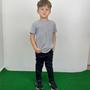 Imagem de  Calça Jeans Elastano Bebê Infantil Juvenil- Calça jeans apertada da moda 