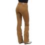 Imagem de Calça Jeans Feminina Brim Cos Alto Bege Cowboy Winner 36301