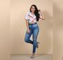 Imagem de Calça jeans feminina , com cinto tamanho 36 Cod:97205