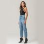 Imagem de Calça Jeans Feminina Disparate Slouchy Destroyed Estilo