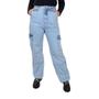 Imagem de Calça Jeans Feminina Lady Rock Cargo - CL74