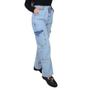 Imagem de Calça Jeans Feminina Lady Rock Cargo - CL74