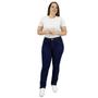 Imagem de Calça Jeans Feminina PLUS SIZE Com Lycra