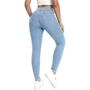 Imagem de Calça Jeans Feminina Skinny Casual Elastano Slim 454