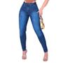 Imagem de Calça Jeans Feminina Skinny Casual Levanta Bumbum