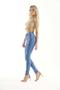 Imagem de Calça Jeans Feminina Skinny Cintura Média