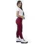 Imagem de Calça Jeans Feminina Skinny Cós Alto Luma Ventura Vinho