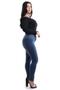 Imagem de Calça Jeans Feminina Skinny Levanta Bum Bum Cintura Média