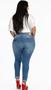 Imagem de Calça jeans feminina skinny plus size biotipo