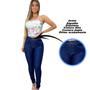 Imagem de Calça Jeans Feminina Skinny Tradicional com elastano que estica linha premium