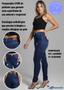 Imagem de Calça Jeans Feminina Super Lipo Cintura Alta Empina Bumbum Original com Cinta Modeladora