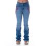 Imagem de Calça Jeans Feminina Texas Farm - Vivid - Pdf025 - Vinho