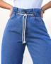 Imagem de Calça Jeans Feminina Wide Leg Rope  22314 Média