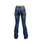 Imagem de Calça Jeans Flare Feminina Miss Country Bordada/Strass 941