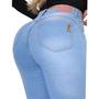 Imagem de Calça Jeans Flare Feminina Super Elasticidade Modelo Levanta Bum Bum