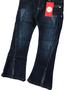 Imagem de calça jeans flare infantil juvenil meninas 4 6 8 10 12 14 e 16 anos