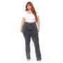 Imagem de Calça Jeans Flare Plus Size Marmorizada com bolso e com lycra