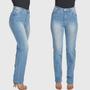 Imagem de Calça Jeans HNO Jeans Reta Lisa Basic Azul Claro