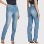 Imagem de Calça Jeans HNO Jeans Reta Lisa Basic Azul Claro