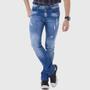 Imagem de Calça Jeans HNO Jeans Skinny Destroyed Azul