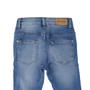 Imagem de Calça Jeans Infantil Feminina Carinhoso Skinny Desfiada Azul