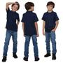 Imagem de Calça Jeans Infantil Juvenil Menino Skinny Slim Fit Elastano