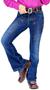 Imagem de Calça Jeans Infantil Menina Bordada Estrela Strass Bill Way Lançamento