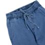 Imagem de Calça Jeans Infantil Menino Trajadinhos Jogger Cargo Azul