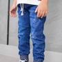 Imagem de Calça Jeans Jogger Infantil Masculino