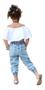 Imagem de Calça Jeans Jogger Menina Infantil Mini Blogueirinha Diva