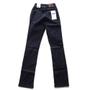 Imagem de Calça Jeans Lee Feminina Tradicional com Elastano Cintura Alta Cameron 3200 Azul Escuro