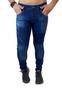 Imagem de Calça jeans Masculina Azul Escuro Elastano Skynni Slim